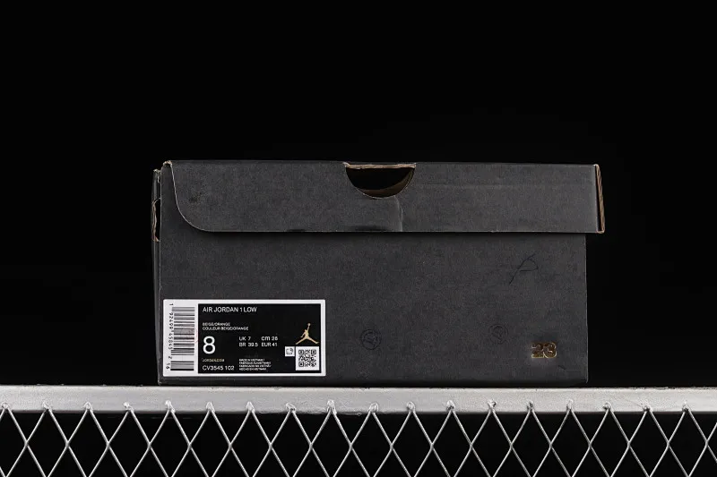 All categories Air Jordan Jordan series basketball shoes Air Jordan 1 Low Air Jordan AJ1 Low AJ1 Joe 1 white orange yellow color low-top cultural leisure sports basketball shoes CV3545-102